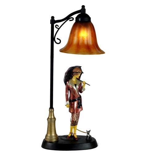 Twenties lady Table Lamp - Click Image to Close
